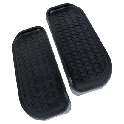 2Pcs Elliptical Machine Foot Pedals Practical Lightweight Leg Training Pedals Simple to Install Walking Machine Pedals for Sports Supplies